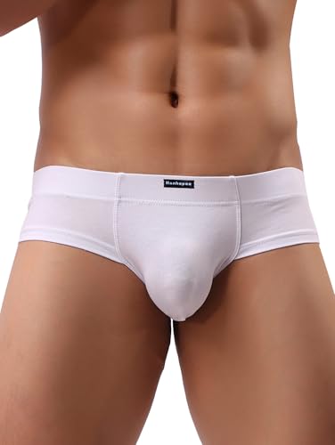 Men's Seamless Front Briefs Sexy Cheeky Underwear Low Rise Men modal Under Panties2