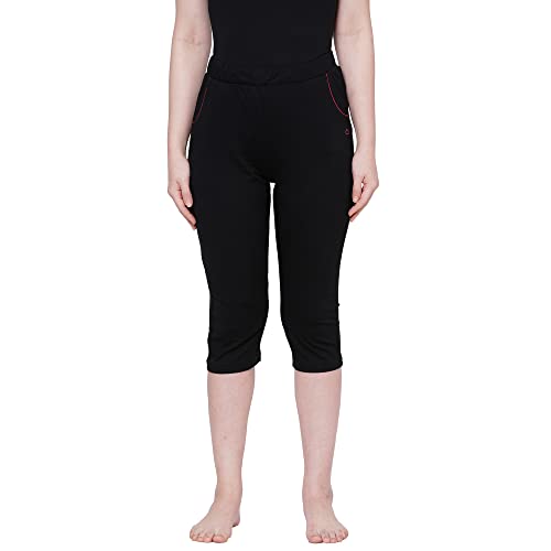 Image of Sweet Dreams Women Solid Cotton Rich Sleepwear /Loungewear Capris