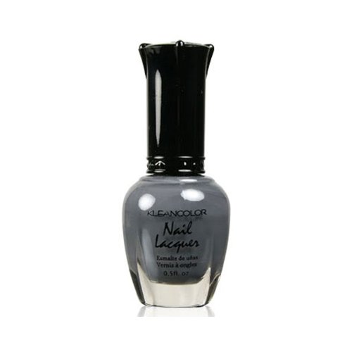 1 Kleancolor Nail Polish Lacquer #101 Concrete Gray Manicure + Free Earring Gift