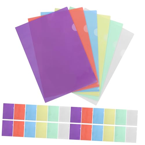 Pochettes plastique pour documents étanches lot de 36 classeurs transparents anti-déchirure