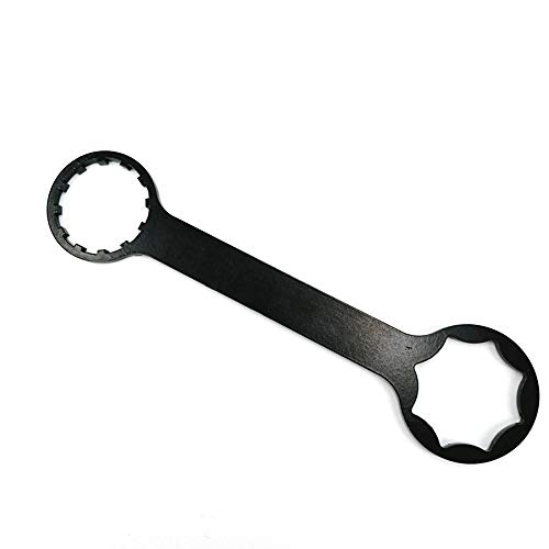 Mountain Bike Fork Removal Wrench Gear Double Ended Wrench Bicycle Octagonal Wrench Bike Repair Maintain Modification Tools for XC, RST Fork