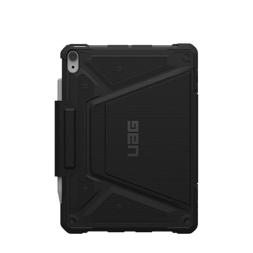 Image of Urban Armor Gear UAG Designed for iPad Air 11 inch Case (8th /7th /6th Gen, M5 /M4 /M2) (A3360, A3361, A3362) Metropolis Tact.Armr Folio Cover with Adjustable Kickstand & Pencil Holder - Black