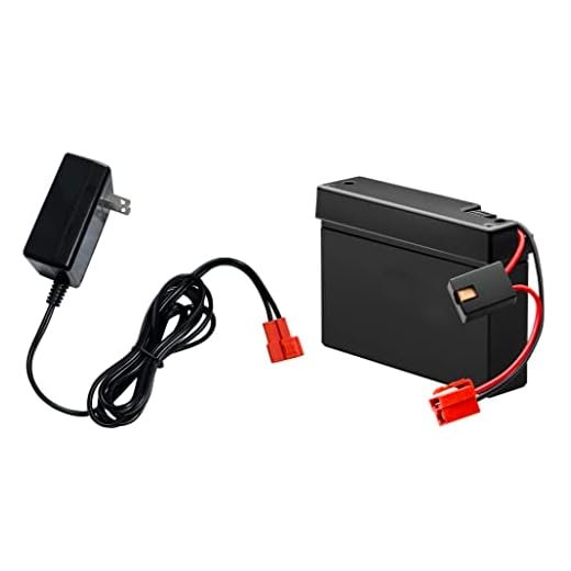 6V 7Ah Battery and Charger Combo Set for Kid Trax ATV for Marshall Fire Truck for Dodge Ram 1500 Child Ride On Car