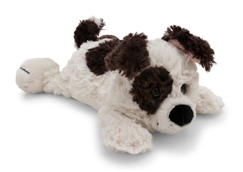 NICI 62141 - Peluche Perro de 20 cm, Blanco, Animal Suave, tierno para abrazar y Jugar, para niños y Adultos, para Regalar
