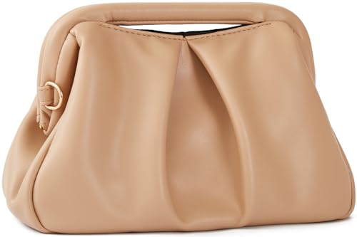 Image of Evening Bag Clutch Purse for Women Top-handle Clutch Bag Detachable Chain Crossbody Bag Party Wedding Handbag