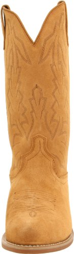 Laredo Men's 13" Jacksonville Western Classic Cowboy Boots Natural Suede 7 D Brown #TOP1