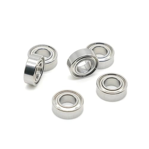 Cojinetes de bolas de ranura profunda 10P687ZZ miniaturas para piezas de 7x14x5 3