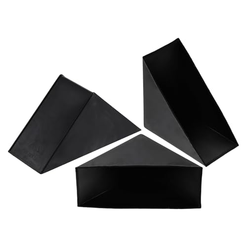 Image of uxcell 8Pcs Plastic Corner Protectors 36x95mm Right Angle Shape Glass Corner Guards Cushion for Corner Protection of Glass, Mirror, Tile, Black