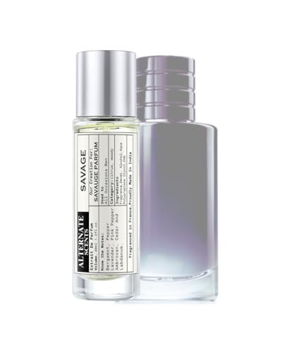 Image of Alternate Scents Savage Long Lasting 40ml Perfume For Man |Strong& long Lasting with 30% Oil Concentration| Spicy Fresh Woody| Fragrance From France | Made In India|