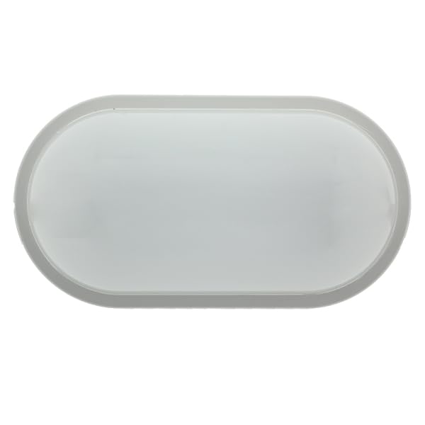 VoltShine Plafoniera LED ovale 20 W IP65 6000 K, che unisce eleganza e modernità. Progettato per uso interno ed esterno, fornisce efficienza e durata, ideale per qualsiasi spazio.