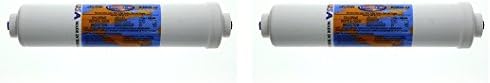 Omnipure K2533JJ Inline Water Filter with Quick-Connect (2-(Pack))