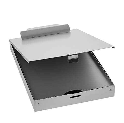 Amazon Basics DHMCB001 Metal Clipboard With 2 Compartments And Interior 250 Sheet Paper Storage thumb #3