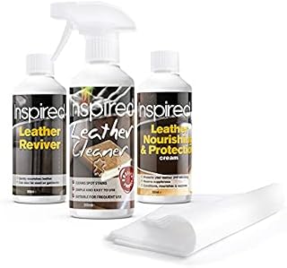 Inspired Care Kit | Includes Leather Cleaner, Reviver + Nourishing and Protection Cream, 3 x 300ml