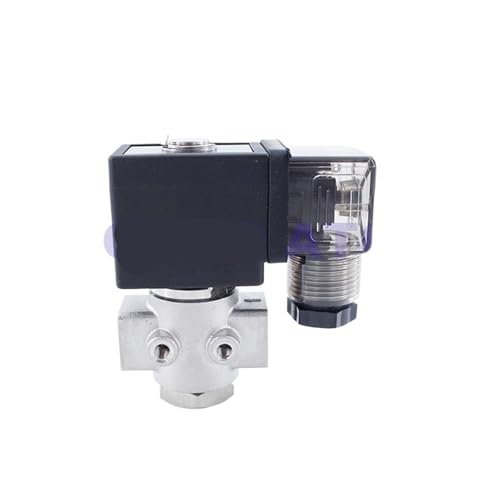Électrovanne eau 1/4 inox normalement ouverte électrovanne 110v démarrage sans pression - 4