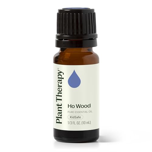 Plant Therapy Ho Wood Essential Oil 10 mL (1/3 oz) 100% Pure, Undiluted, Therapeutic Grade