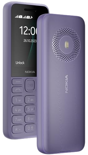 Nokia 130 Music | Built-in Powerful Loud Speaker with Music Player & Wireless FM Radio | Dedicated Music Button | Big 2.4 Display | 1 Month Standby Battery Life | 1 Year Replacement Guarantee | Purple