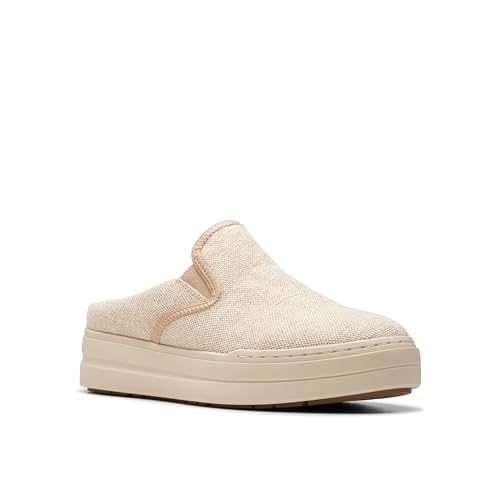 Clarks CloudSteppers Women's Audreigh Cove, Natural Textile, 5 Medium US - image 8