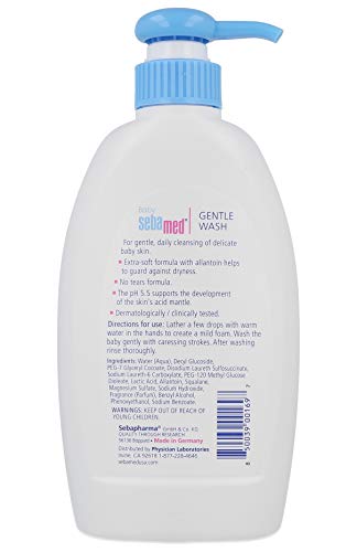 Sebamed Baby Gentle Wash Extra Soft For Delicate Skin (13.5 Fluid Ounces) #TOP1