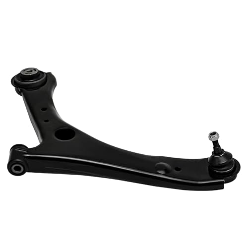 Image of Detroit Axle - Front End 8pc Suspension Kit for 2008-2010 Dodge Grand Caravan, 2008-2010 Chrysler Town & Country, 2 Lower Control Arms w /Ball Joints Assembly, 4 Tie Rods, 2 Sway Bars Replacement