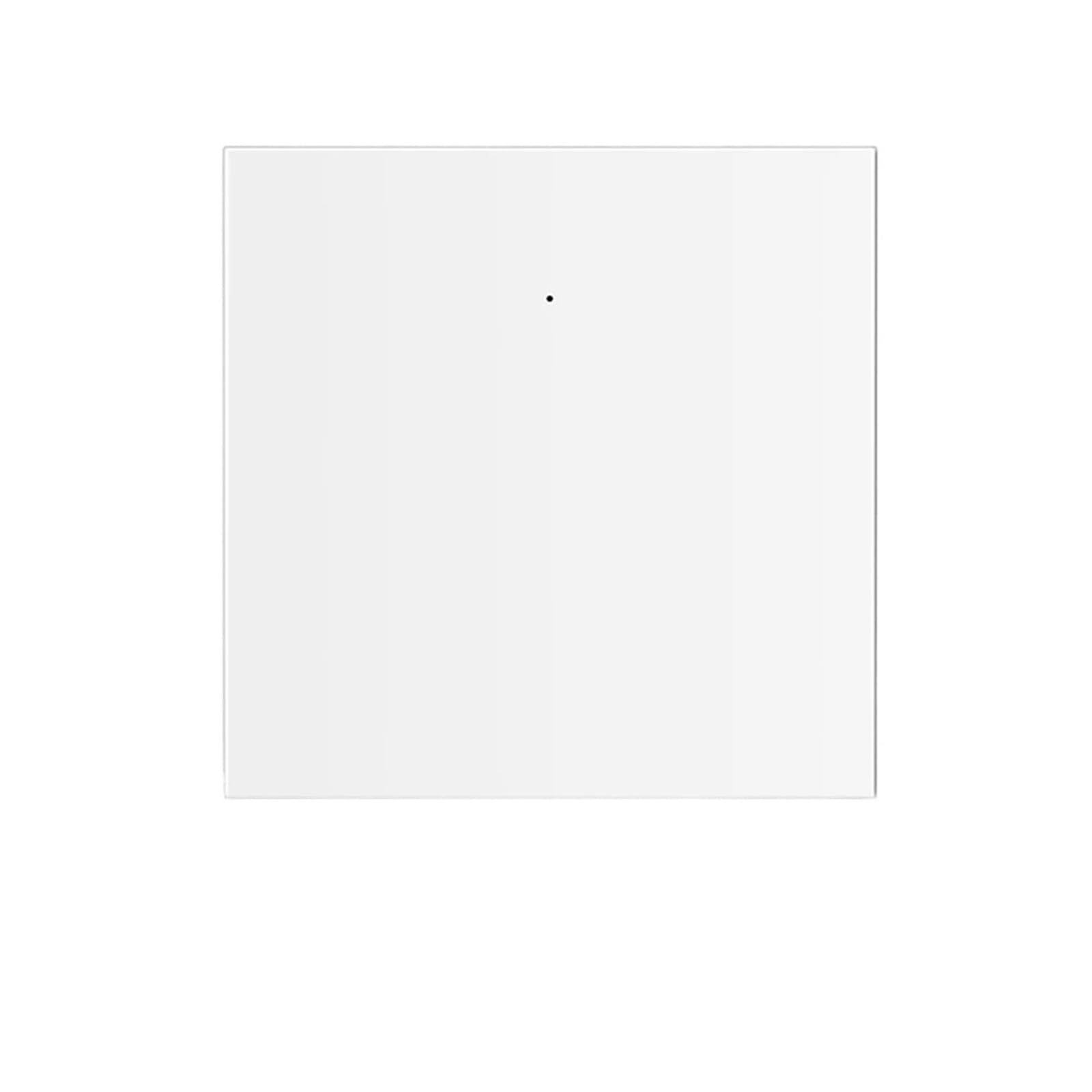 Interruptor Pared,Conmutador Interruptor Pared Interruptor de luz inteligente con pulsador neutro, 1, 2 y 3 entradas, blanco negro, for pared, hogar(White 3-Gang)