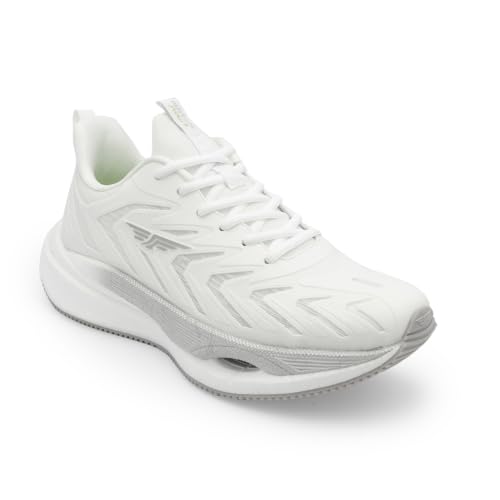 Image of Red Tape Men's Sport Shoes White Mesh KPU Round Toe Lace-Up