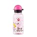 Emsa Kids Set mit Prinzessin-Motiv, Trinkflasche + Brotdose, 400 ml auslaufsichere Flasche, Dose mit verschiebbarer Trennwand, Pink, 518137, Princess