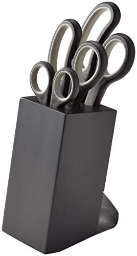 Judge 3er Scheren Set Haushalt mit Scherenblock, Haushaltsschere für Rechtshänder mit Softgrip-Griffen und Edelstahlklingen, 6 cm, 8 cm und 10 cm, Spülmaschinenfest Judge 3er Scheren Set Haushalt mit Scherenblock, Haushaltsschere für Rechtshänder mit Softgrip-Griffen und Edelstahlklingen, 6 cm, 8 cm und 10 cm, Spülmaschinenfest