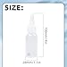 Flylin 10Pcs Paint Bottle, 30ml Empty Airbrush Bottles with Scale, Plastic Airbrush Accessories Airbrush Paint Mixing Bottles, Paint Storage Bottles Replacement Jars for Paint