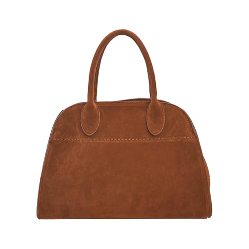 Sac fourre-tout vintage de 38cm en style rétro pour femme chic