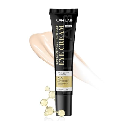 LPH LAB Instant Eye Tightener Cream, Temporary Eye Bag & Puffiness Appearance Reducer for Mature...