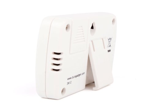 DURAGADGET **Quad-Pack** Indoor LCD Room Temperature Thermometer/Gauge With Stand And Digital Display - Perfect For Use In The Office Or At Home