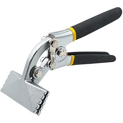 MUALROUS Hand Sheet Metal Bending Pliers, Manual Sheet Metal Clamp Seamer Sheet Metal Tools for Iron Steel Sheet Bending and Flattening Seaming Pliers Cover