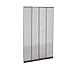 Rideau Moustiquaire pour Porte - Fixation Sans Perçage - Recoupable (L1000 x H2300mm) - Protection Anti-Insectes Idéale pour Portes & Baies Vitrées