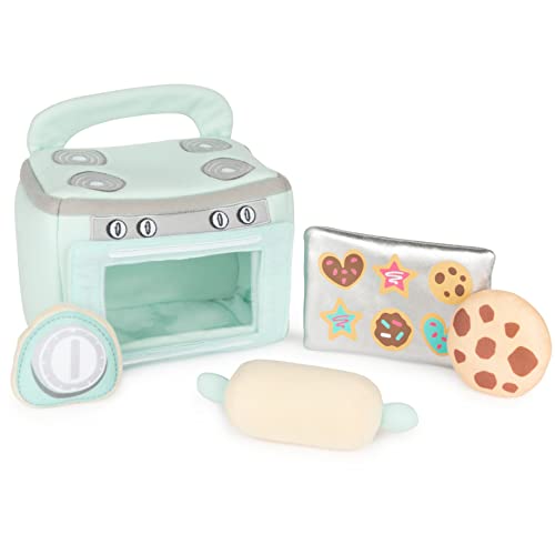 Image of GUND Baby GUND My First Baking Plush Playset with Sounds, Rattle, Squeaks and Crinkles, Ultra Soft Plush Sensory Toy for Babies and Newborns