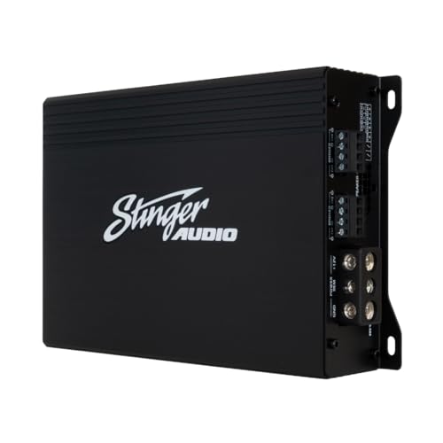 Stinger Audio MT-600.4 1000 Watt RMS Compact 4-Channel Car Audio Amplifier, Class D, Hexfet Mosfet, Crossover High-Pass/Low-Pass Filters - Image 3