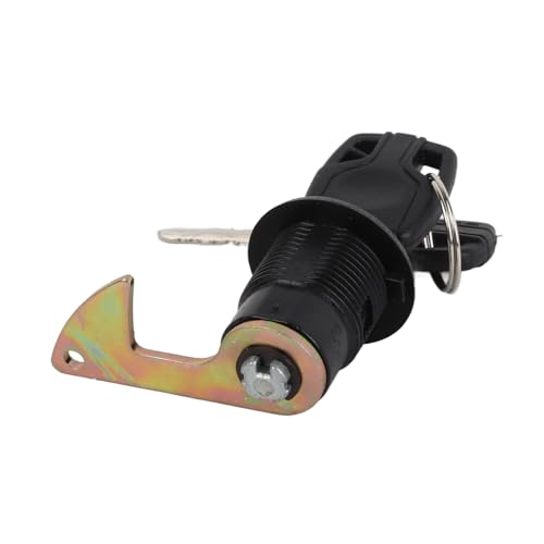 Alomejor Serrure Arrière pour Coffre de Moto et Scooter – Serrure Universelle Compatible avec Caisse Arrière, Verrouillage Sécurisé pour Bagage Moto,...