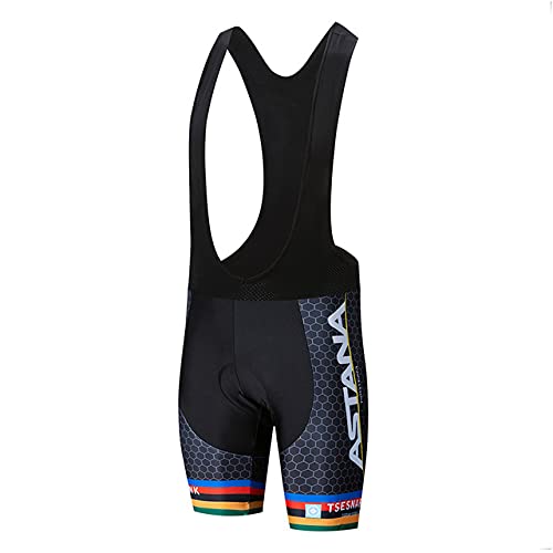 GBZIJIE Culotte Ciclismo Hombre,Culotte Ciclismo Mujer Pantalones Cortos de Almohadillas Ciclismo MTB Seco rápido Transpirable Acolchado Deporte Bicicleta(6,XXL)