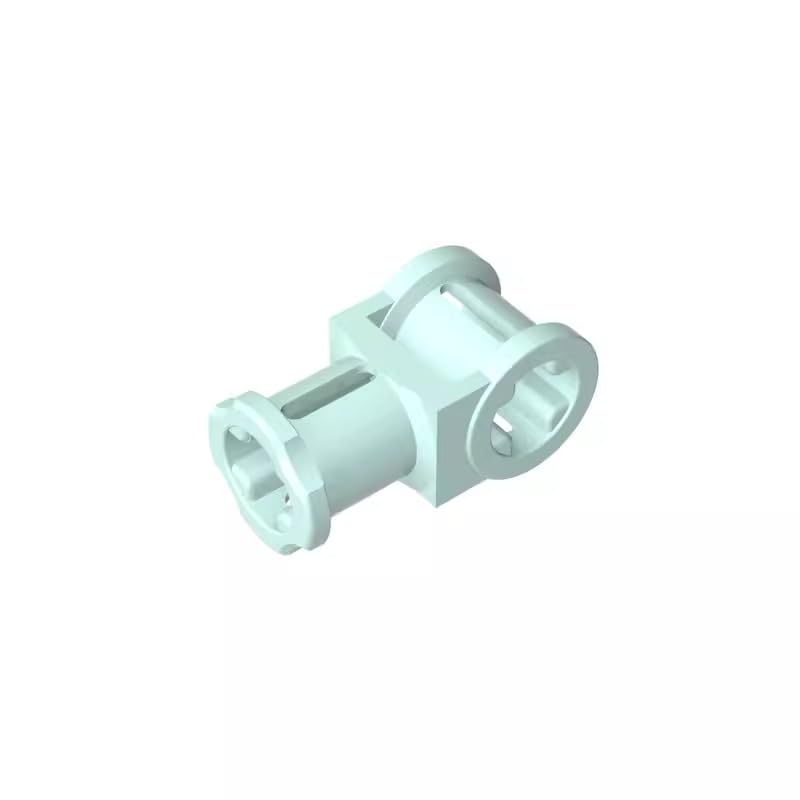 Gobricks Shaft Bolt Connection Technic Axle Connector with Axle Hole 32039 42135 4107081 GDS-931 50Pieces Compatible with Lego Classic Bulk Toy MOC Color:Light Aqua โ image 1