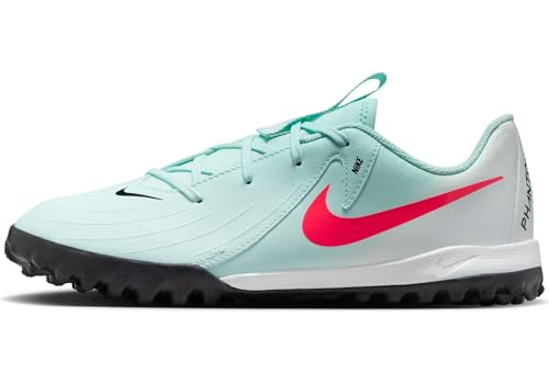 Nike Mixte Jr. Phantom Gx 2 Club Plat Oxford, Mint Atomic Red Off Noir, 38.5 EU