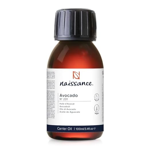 Naissance Aceite Vegetal de Aguacate n. º 231 - 100ml - 100% puro, virgen, prensado en frío, certificado ecológico, vegano y no OGM