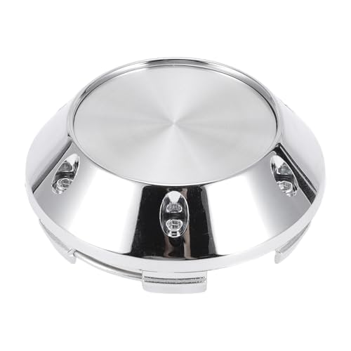 Enjoliveurs de moyeu de roue aspect alu brillant 68mm pour finition de jante