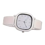 Orologio da donna in silicone, impermeabile, casual, tinta unita, impermeabile, alla, per esami di compleanno, lavoro, pendolarismo, mamma, ragazza, moglie, ., Refer to description