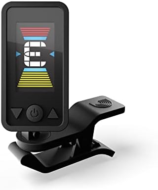 D'Addario Eclipse Rechargeable Headstock Clip On Guitar Tuner, PW-CT-27, Black - View 3