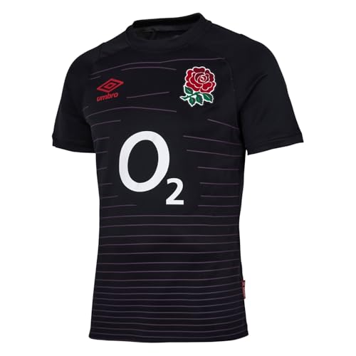 Umbro Camiseta réplica Alternativa de Inglaterra SS Jersey Kit, Producto con Licencia Oficial, L para Hombre