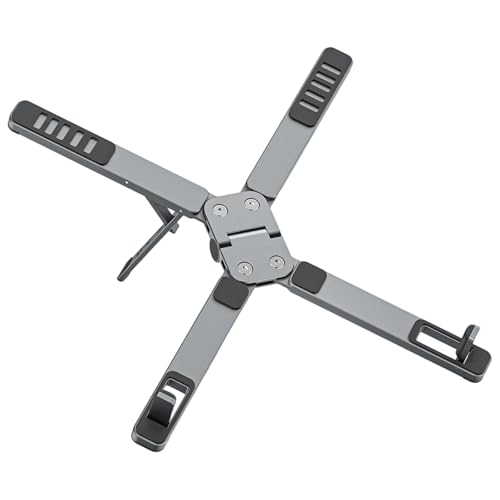 Soporte portátil plegable de aluminio para laptop hasta 17" miniatura 7
