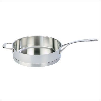 Demeyere Low sautepan 24 cm, sauteuse professionnelle, 2,5 L, induction