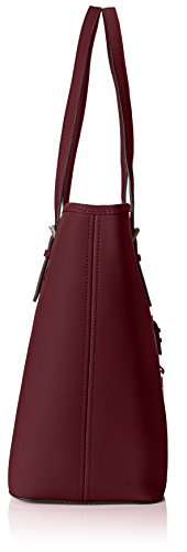 Michael Kors, Borsa a spalla Donna, Rosso (Plum)