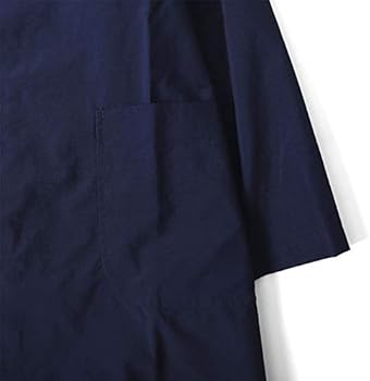 美品 ダントン ナイロンタフタコート 紺 ネイビー 日本製 ゆったりめ DANTON ダントン ナイロンタフタ ワークコート ロングコート