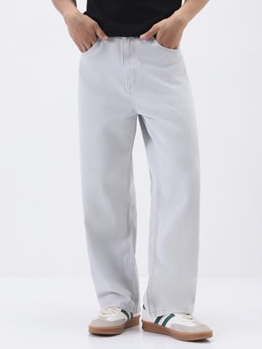 Image of Urbano Fashion Men's Loose Mid Rise Jeans