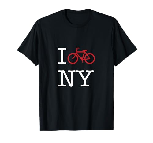 I Bike New York - NYC Bicycle Rider T-shirt T-Shirt